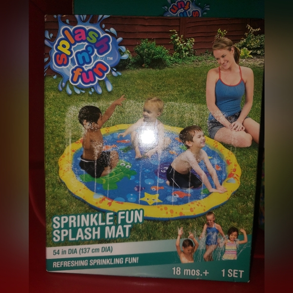 Sprinkle Fun Splash Mat - Picture 2 of 3
